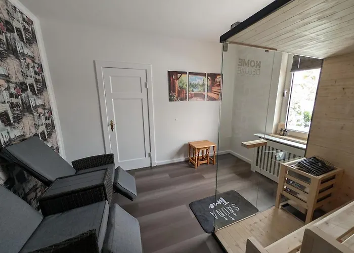 Casa de Férias Charmantes Mit Sauna Im Kirschenland *